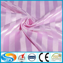 100% cotton satin strip bed set fabric for bed sheets in roll